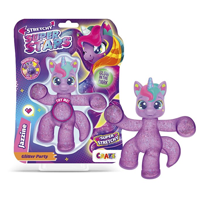 Superstars Glitter Party Jazzine Stretchy Figür