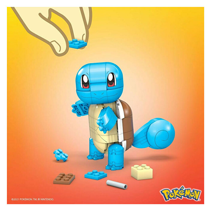 Mega Pokemon Yap ve Oyna Figürler Squirtle GYH00