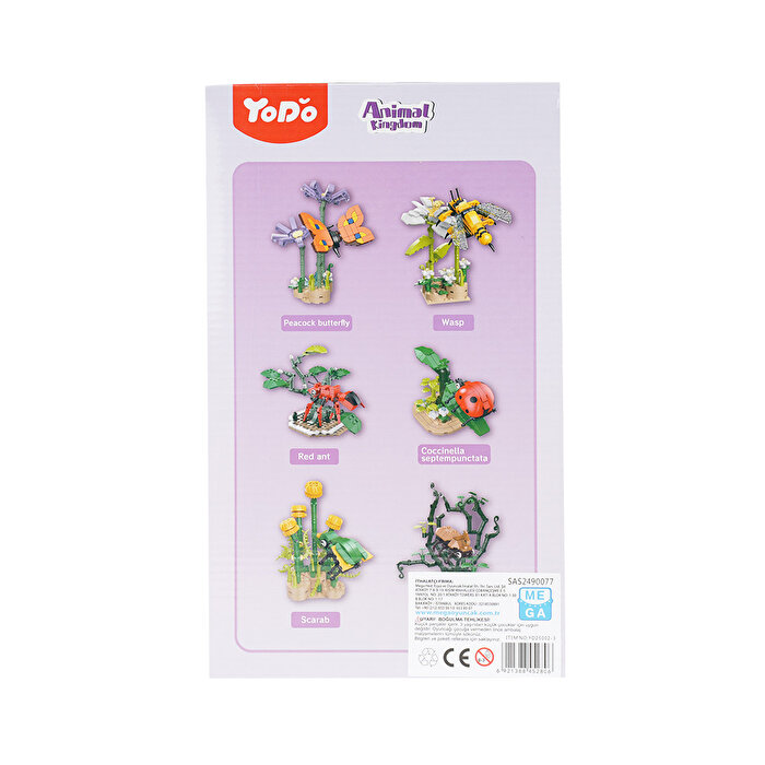 Mega Blok Çiçek ve Kelebek 173 Parça