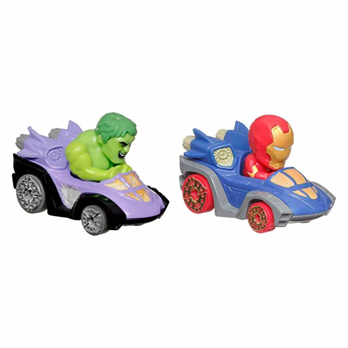 Hot Wheels RaceVerse 2'li Paket Hulk ve İron Man