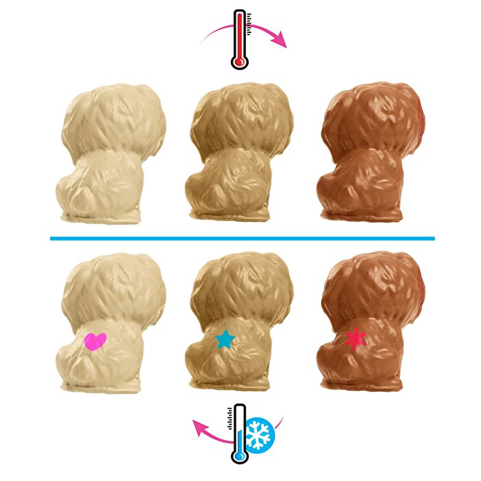 Barbie ve Yeni Doğan Köpekler Oyun Seti HCK75