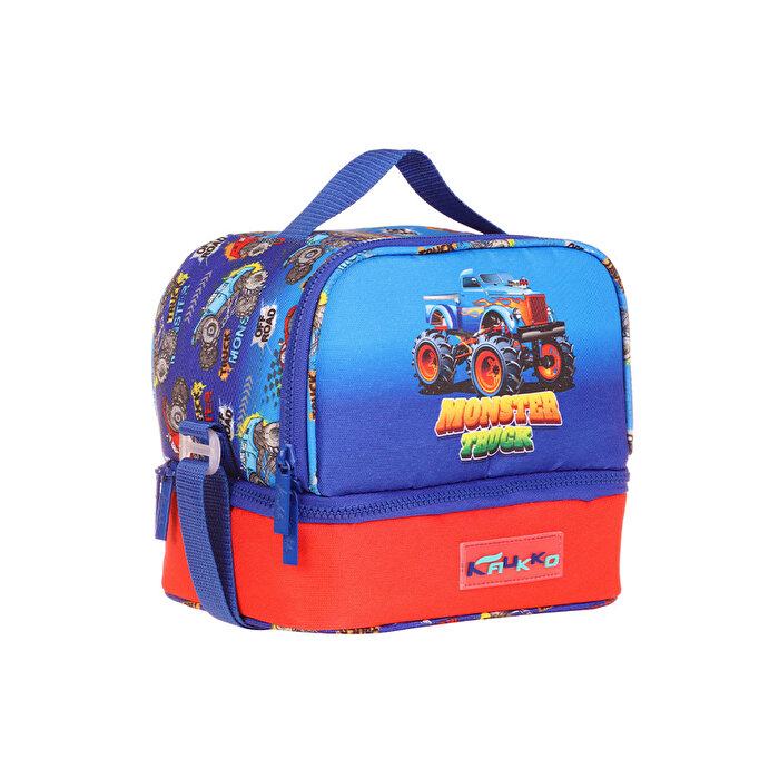 Kaukko Kids Beslenme Çantası Cube Monster Truck
