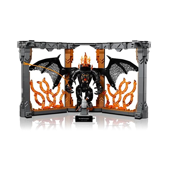 LEGO Icons Yüzüklerin Efendisi: Balrog Kitaplık Dekoru 10367