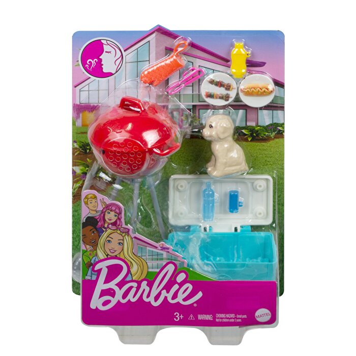 Barbie Ev Dekorasyon Setleri Barbekü GRG76