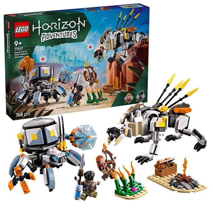 LEGO Horizon Adventures Aloy ve Varl Metalkabuk ve Hızardiş’e Karşı 77037