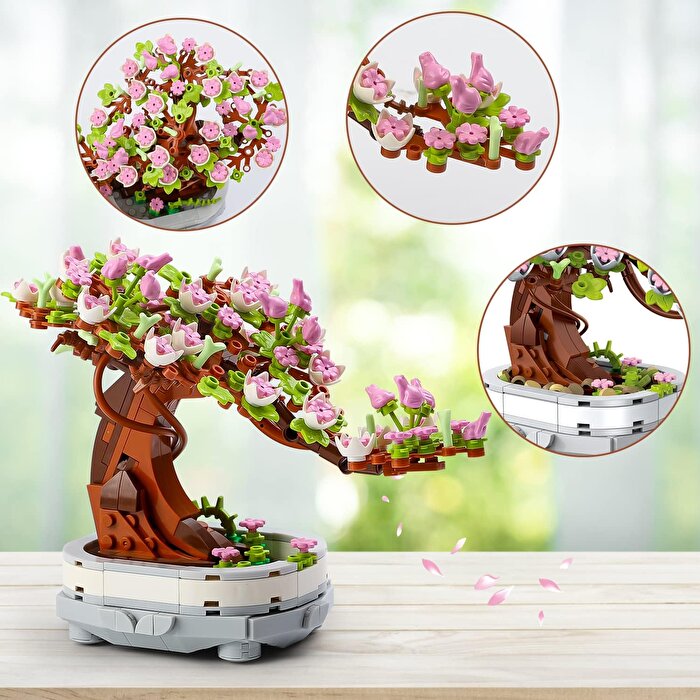 Mega Blok Çiçek Bonsai Ağacı 451 Parça