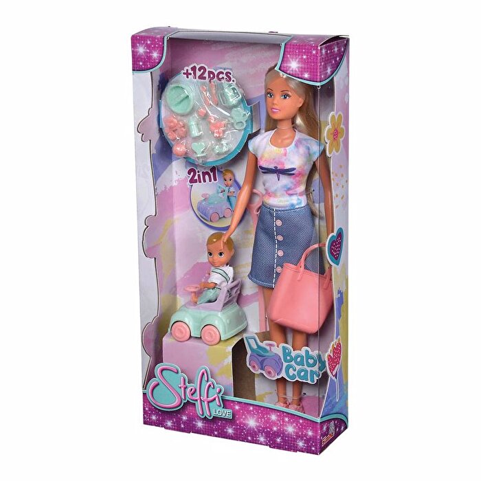 Steffi Love Bebek Arabası ile Yürüme Arkadaşı