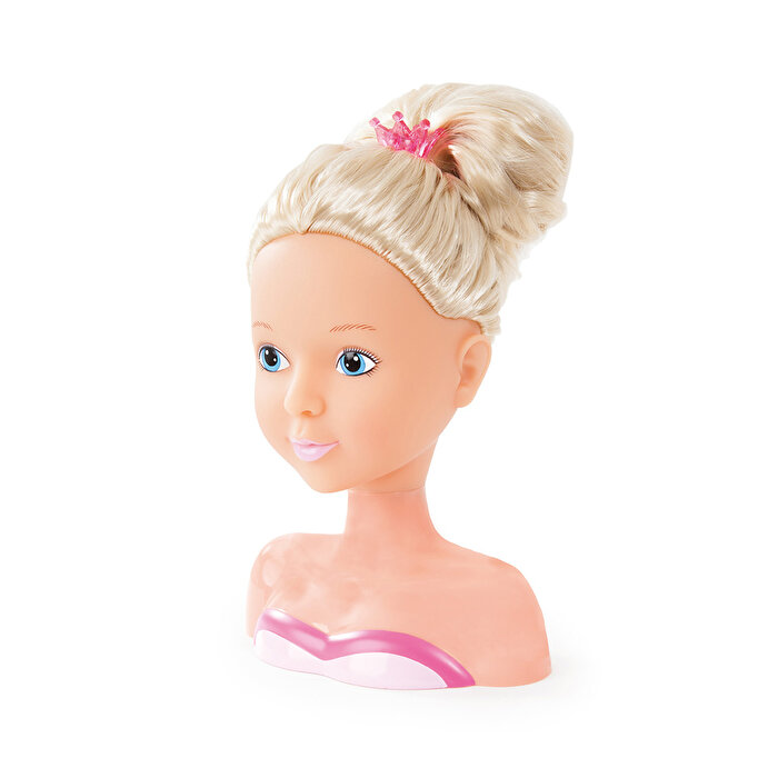 Prenses Bebek Saç Tasarım Büstü 19 Cm