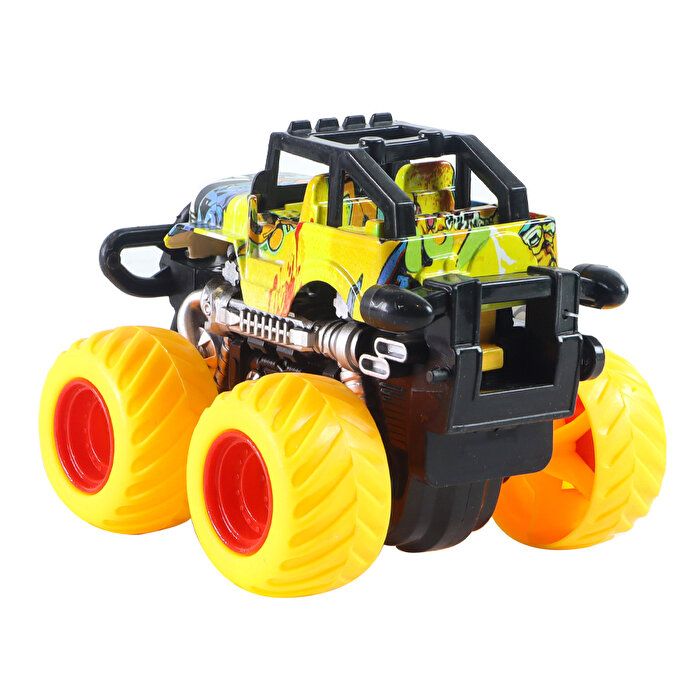 Dev Sarı Tekerli Minik Araç