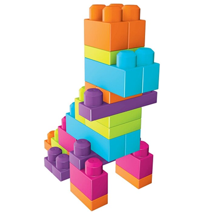 Mega Bloks First Builders 60´lı Blok Torbaları (Yeşil)