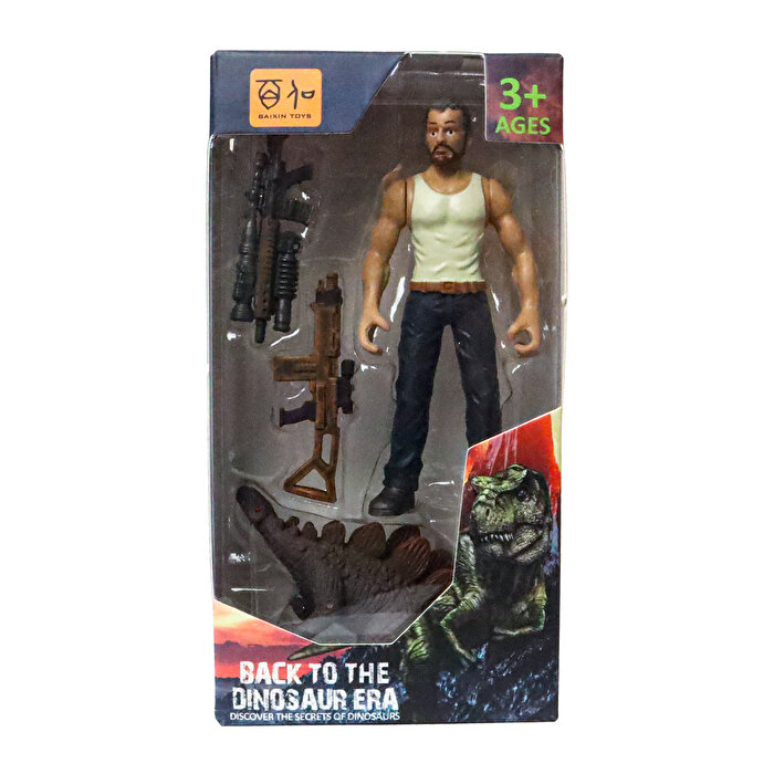 Figürlü Dinozor Savunma Seti 4