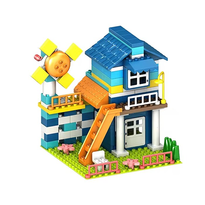 Rüzgâr Türbinli Kasaba Evi 140 Parça