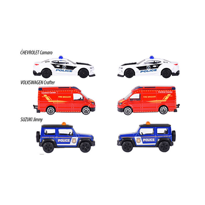 Majorette S.O.S. Araç Seti 1