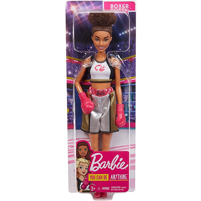Barbie Kariyer Bebekleri Boksör Barbie GJL64