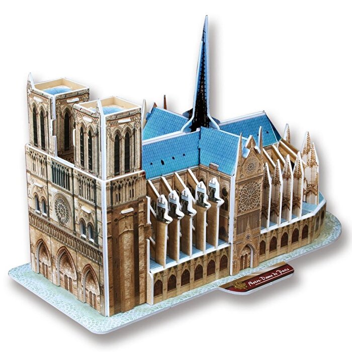 Cubic Fun 3D Puzzle 40 Parça Notre Dame Kilisesi Fransa