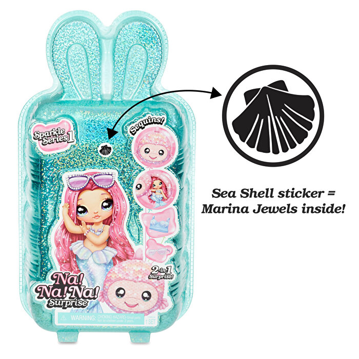 Na! Na! Na! Sürpriz Parıltılı Seri 1 Shell Marina Jewels