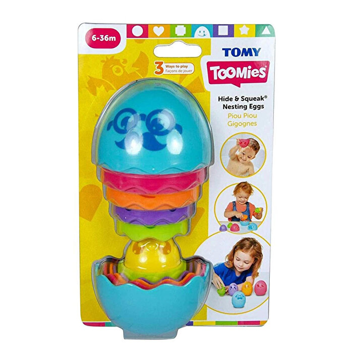 Toomies Saklambaçlı İç İçe Yumurtalar Mavi