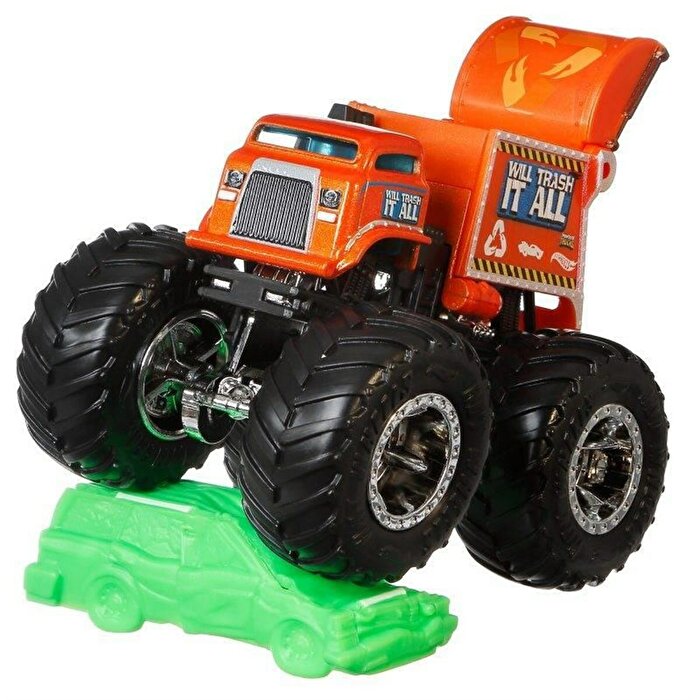 Hot Wheels Monster Trucks 1:64 Arabalar Will Trash It All GJD81