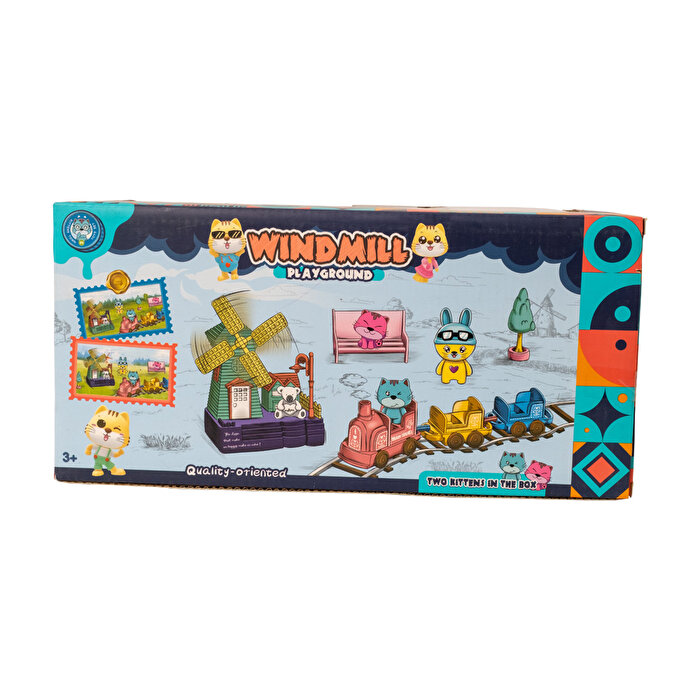 Park Seti Figürlü Tren Seti