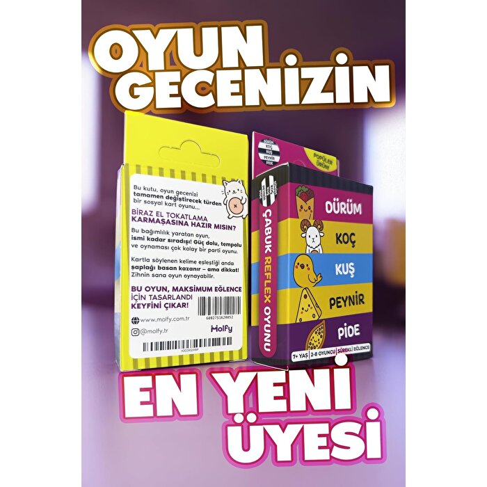 Çabuk Reflex Kart Oyunu
