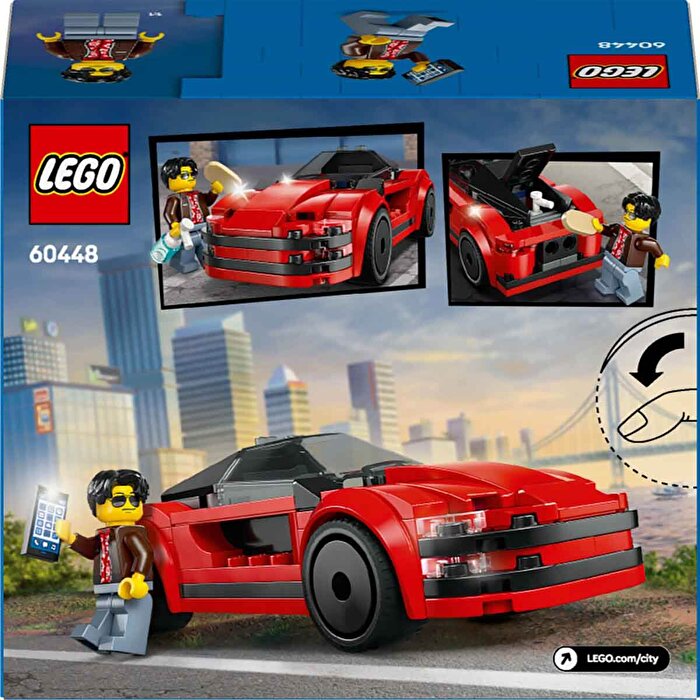 LEGO City Kırmızı Spor Araba 60448