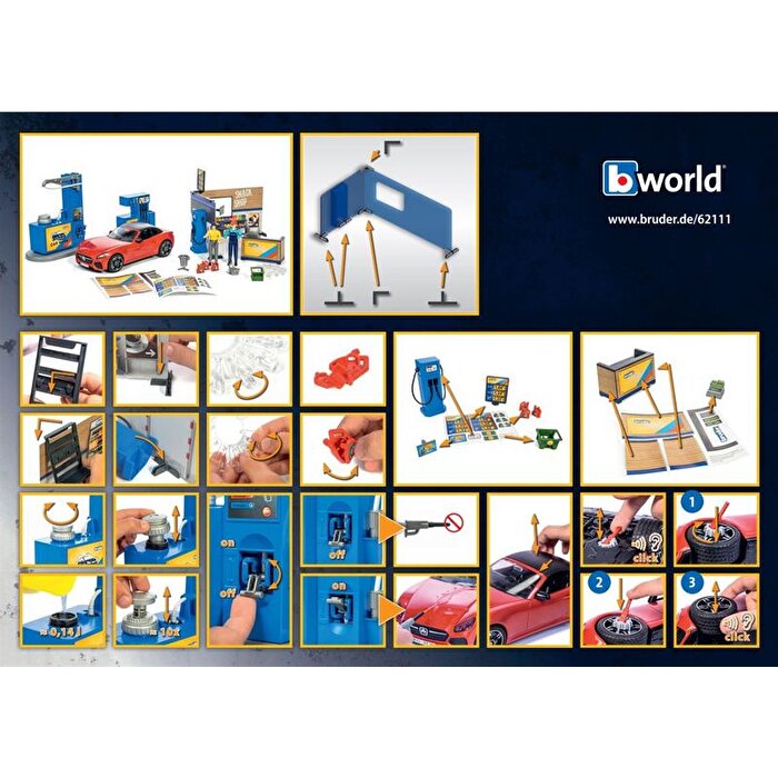 Bruder Benzin Istasyonu ve Oto Yıkama 62111