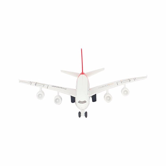 Die Cast Çek Bırak Uçak H180 Kırmızı