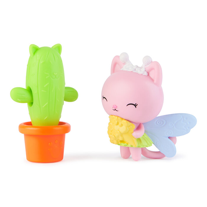 Gabby’s Dollhouse Kitty Fairy & Cactus Figür ve Aksesuar Seti