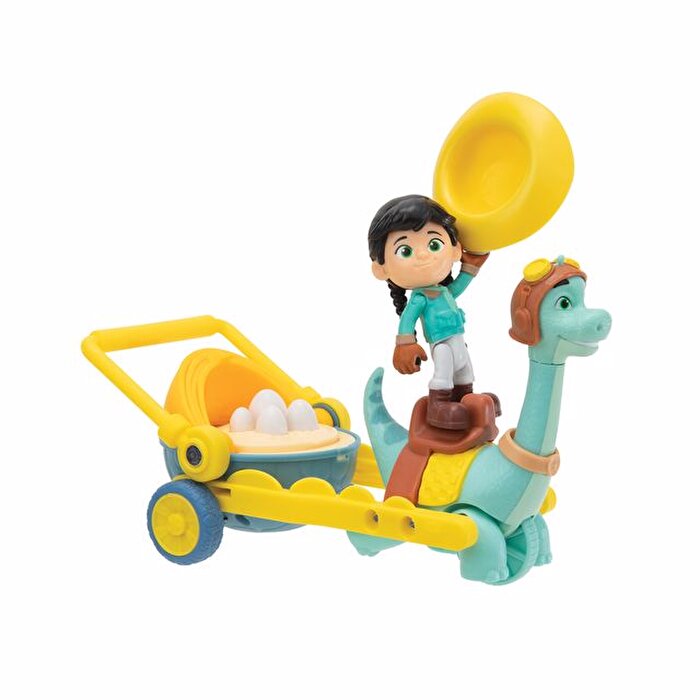 Dino Ranch Delüks Araç Min & Clover Dino Buggy