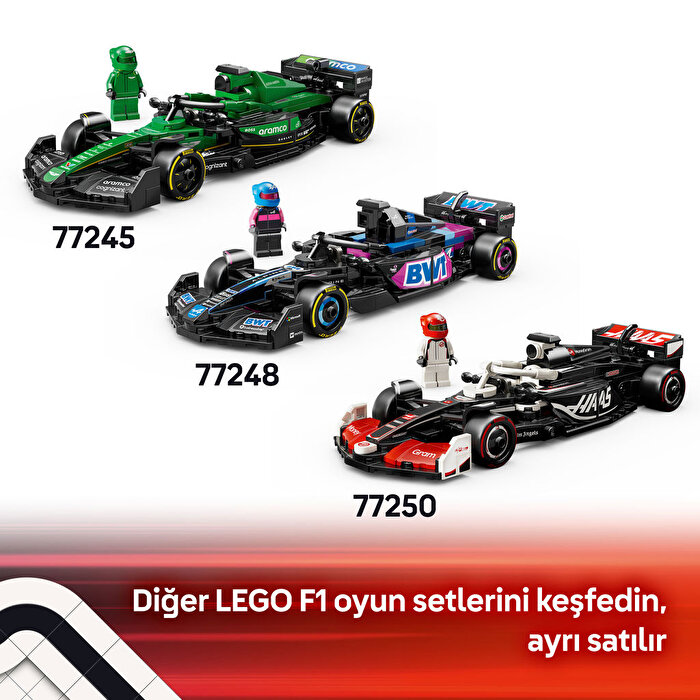 LEGO Speed Champions Ferrari SF-24 F1 Yarış Arabası 77242