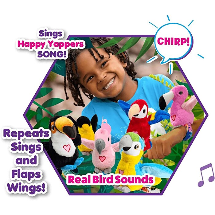 Happy Yappers Slap Bant Konuşan ve Taklit Eden Flamingo