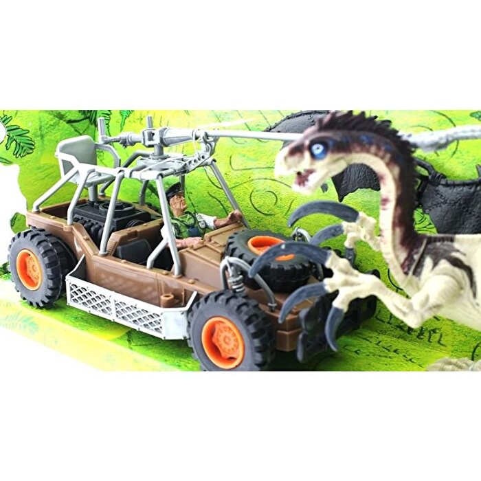 Dinozor Avcısı Buggy'li  Oyun Seti