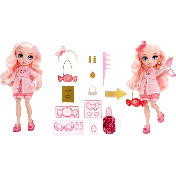 Rainbow High Kristal Serisi Bebekleri Bella Parker