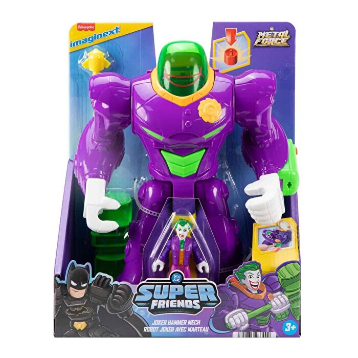 Imaginext DC Super Friends Joker'in Çekiçli Mekanik Robotu JDL06