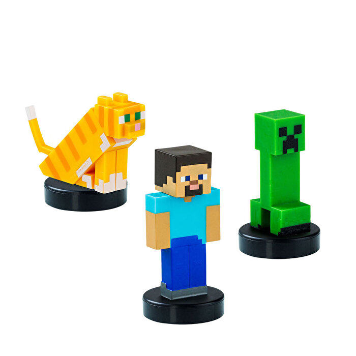 Minecraft 3D Figür Stamper 3'lü Set 3