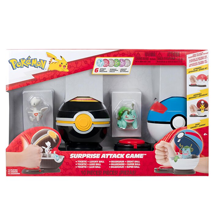 Pokemon Sürpri̇z Atak Oyun Seti̇ S1 Togetic ve Bulbasaur