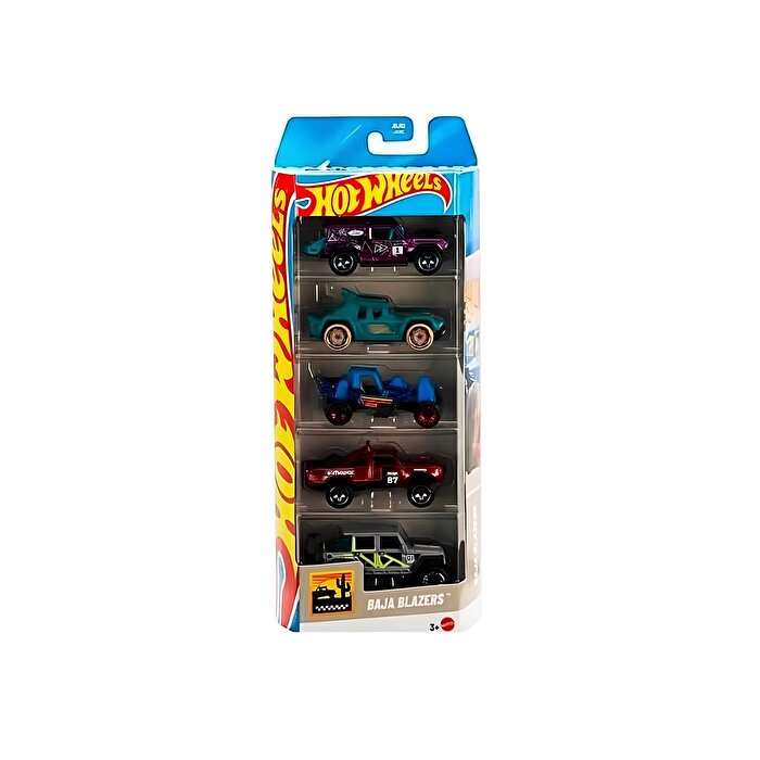 Hot Wheels Beşli Araba Seti Baja Blazers JBJ82