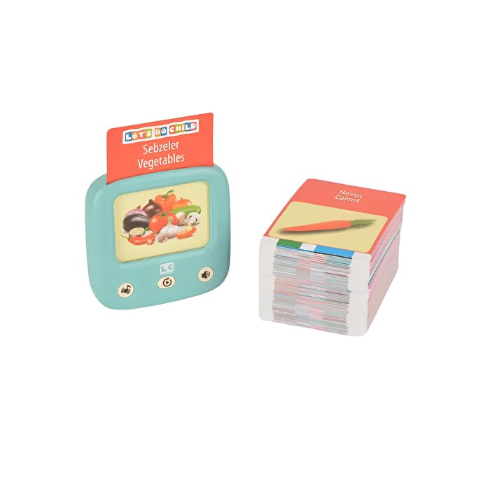 LC Öğreti̇ci̇ Türkçe ve İngi̇li̇zce Konuşan Kartlar Mavi̇