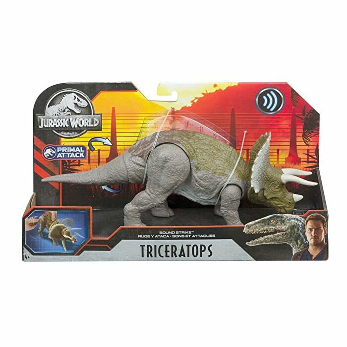 Jurassic World Sesli Dinozorlar Triceratop GJN65