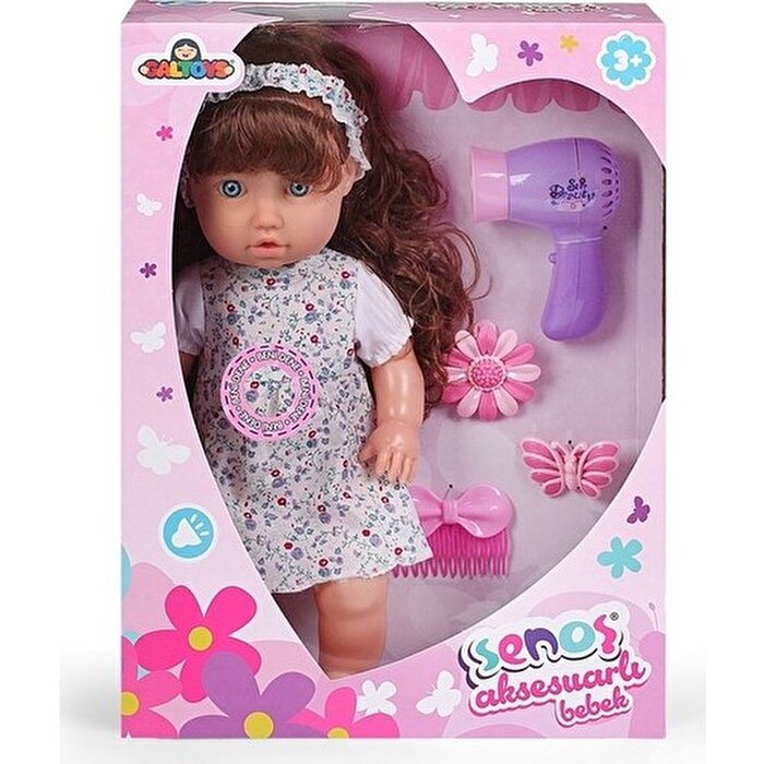 Senoş Bebek Aksesuarlı Kumral