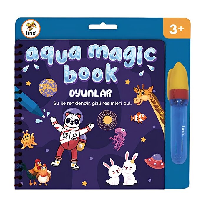 Aqua Magic Sihirli Boyama Kitabı Oyunlar