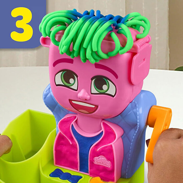 Play Doh Renkli Kuaför Salonu Oyun Seti F8807