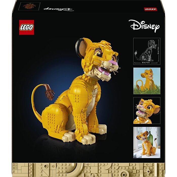 LEGO Disney Genç Aslan Kral Simba 43247