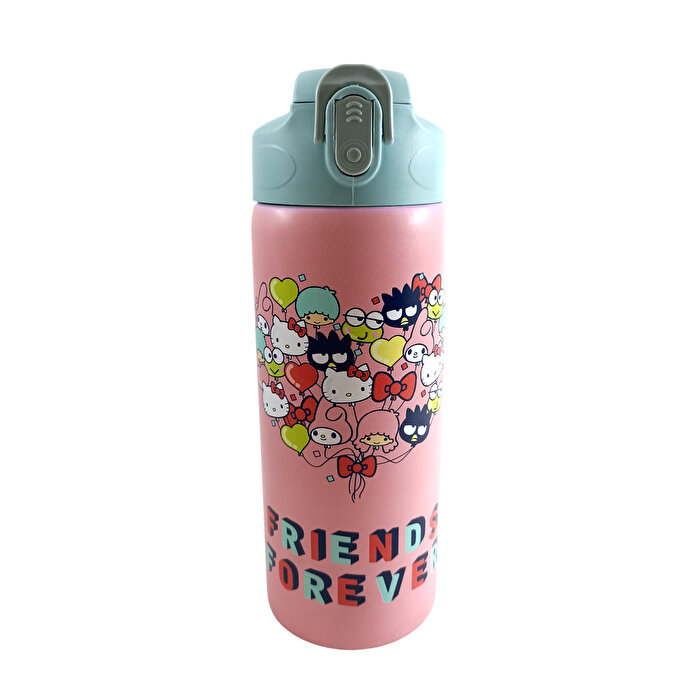 Hello Kıtty and Frıends 600 Ml Çelik Matara