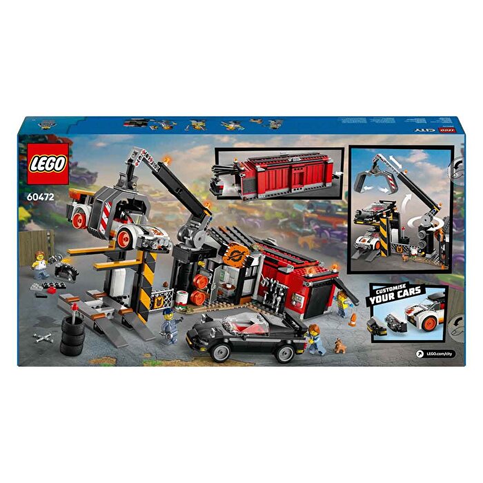 LEGO City Hurdalık ve Arabalar 60472