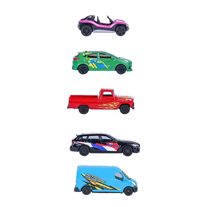 Majorette 5 Parçalı Araba Seti Seri 11