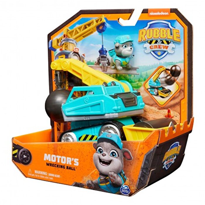 Paw Patrol Rubble & Crew Motors Wrecking Ball