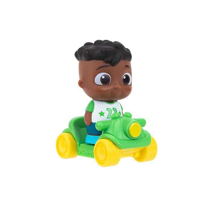 Cocomelon Araçlı Tekli Figür Cody's Moto Cruiser