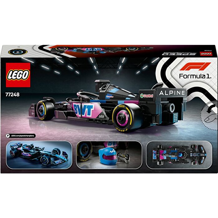 LEGO Speed Champions BWT Alpine F1 Team A524 Yarış Arabası 77248