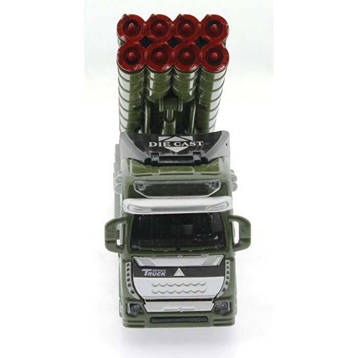 Sürtmeli Die Cast Metal Gövdeli Çoklu Roket Fırlatma Sistemi